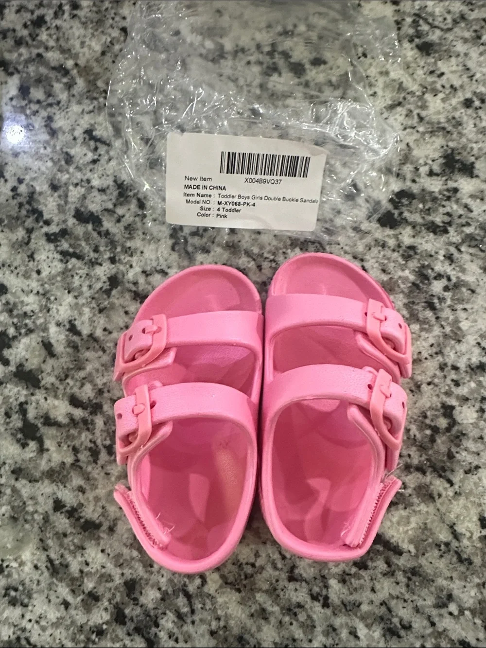 Toddler Pink Double-Buckle Sandals - Kids Shoes baby 4